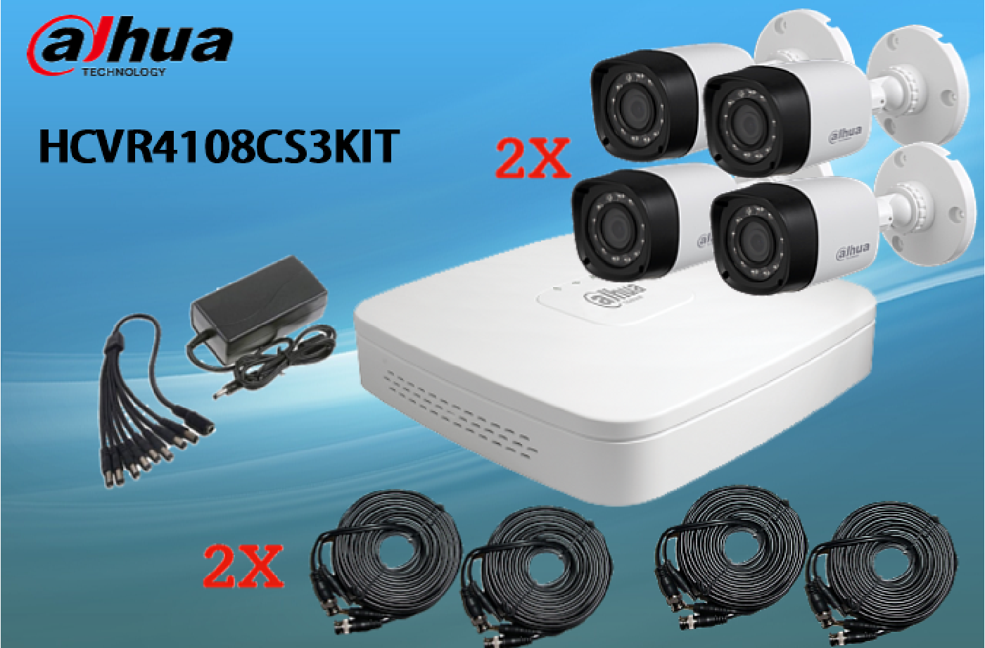 DAHUA HCVR4108CS3KIT